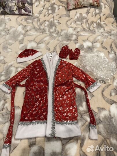 Костюм Деда мороза детский