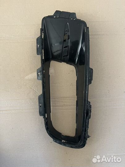 Накладка бампера передняя левая Bmw X5 E70