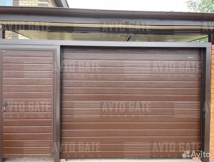 Ворота автоматические секционные