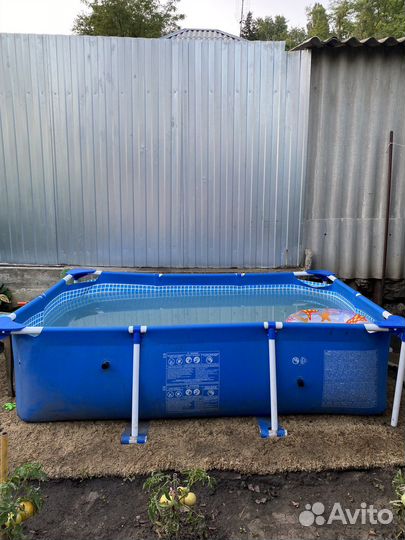 Каркасный бассейн intex