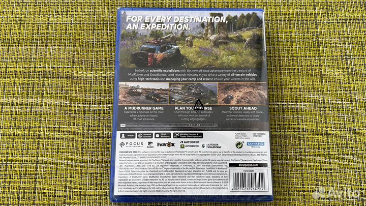 Expeditions a mudrunner game ps5 Новый диск