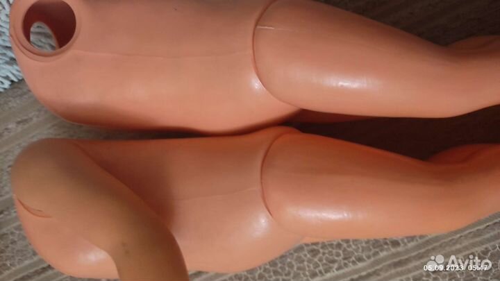 Запчасти, тело для кукол ГДР