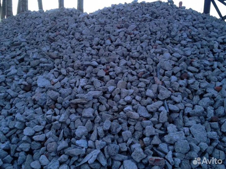 Щебень вторичный с доставкой