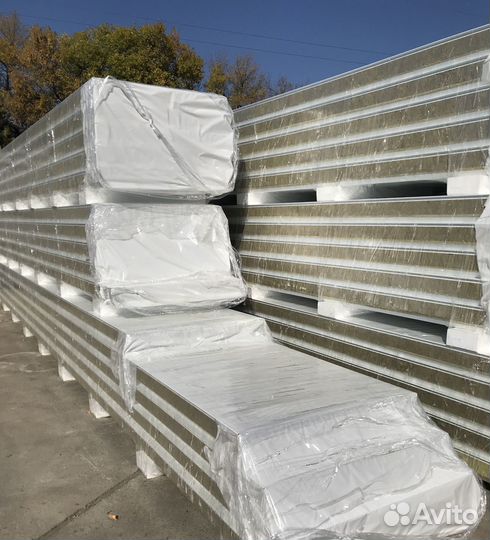 Сэндвич-панели для круглогодичного монтажа