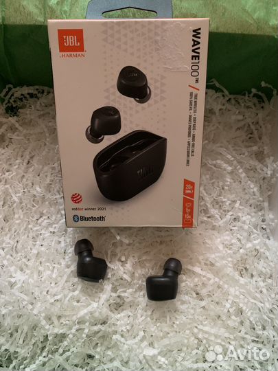 Беспроводные наушники jbl wave 100