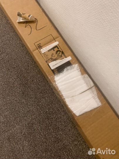 Бклый фон бумажный, новый