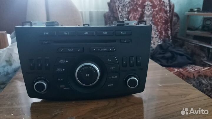 Штатная магнитола мазда 3 2012год