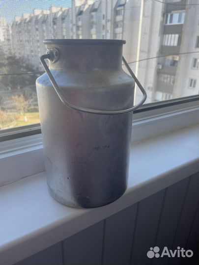 Алюминиевый бидон СССР