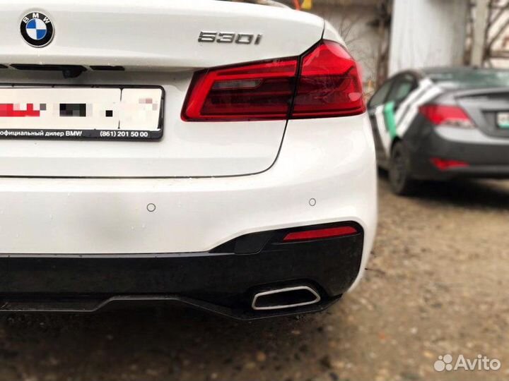 Комплект заднего диффузора М-Perfomance Bmw