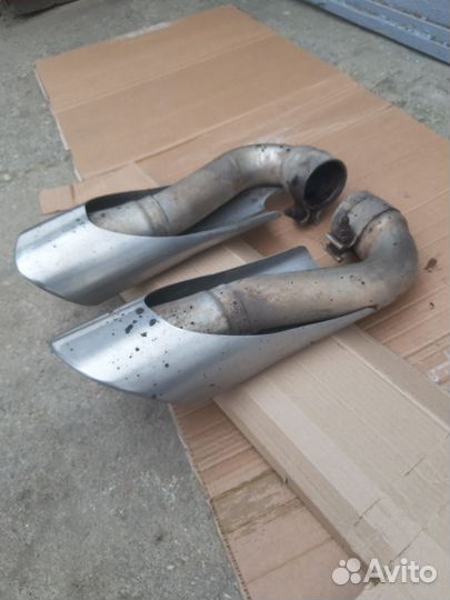 Насадки на глушитель порше-кайен 955