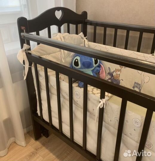 Бортики в детскую кроватку