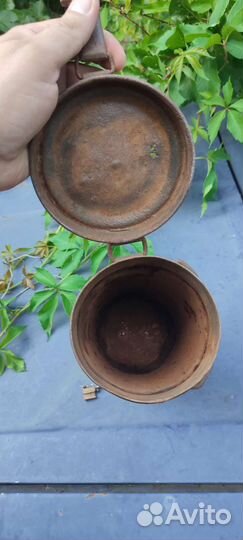 Немецкий противогазный бак