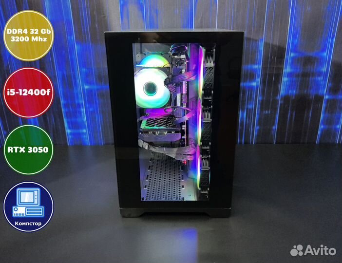 Сборка пк для 2к i5-RTX3050-32DDR4-MZC12480793-B760