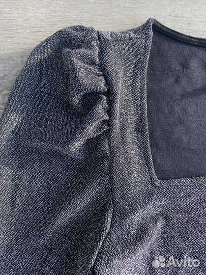 Блестящий топ HM L