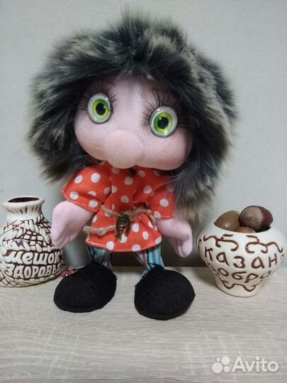 Сувенир Домовой, интерьерная кукла (ручная работа)