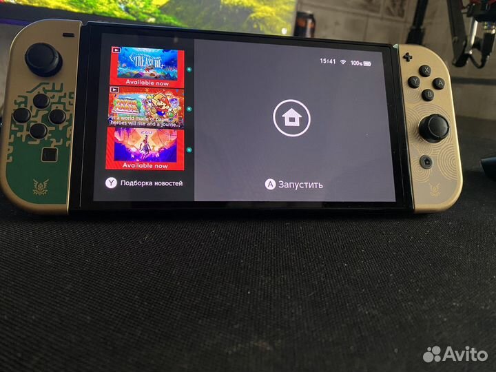 Nintendo switch oled zelda edition