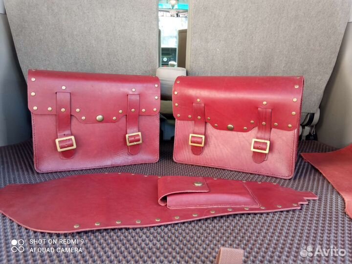 Продам кофры из кожи буйвола