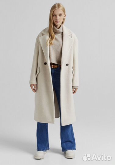 Пальто женское bershka