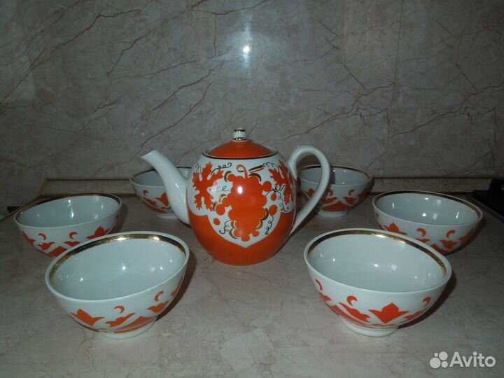 Сервиз Первомайский фарфоровый завод