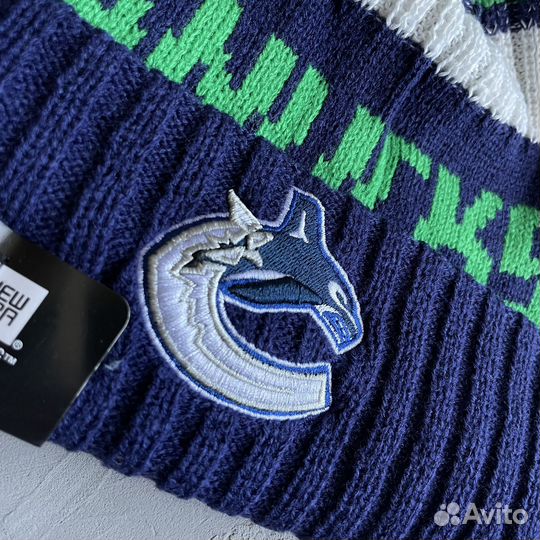 Шапка NHL Vancouver Canucks синяя