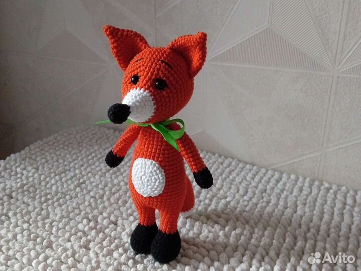 Лиса крючком