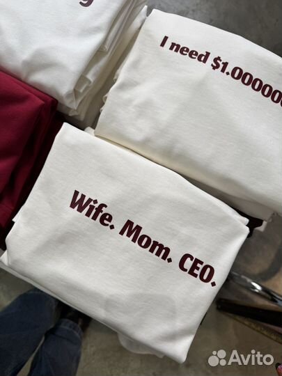 Футболка с принтом оверсайз