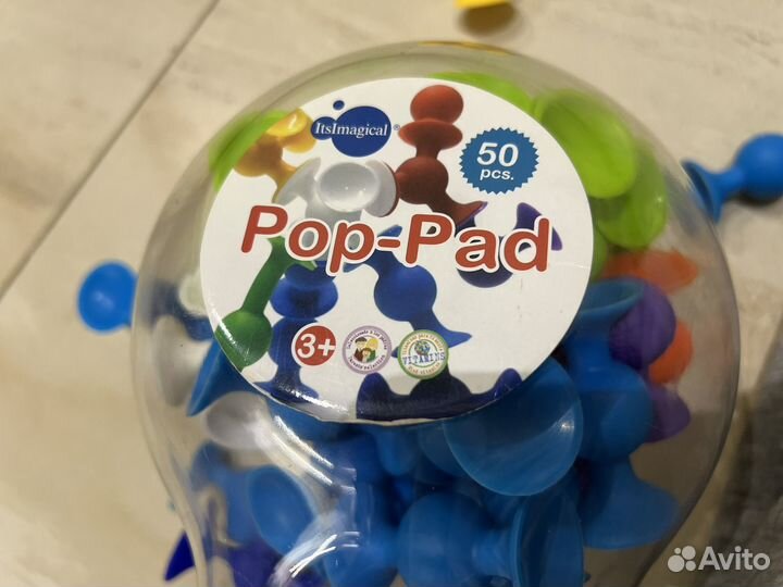 Itsimagical pop pad. Конструктор-присоски