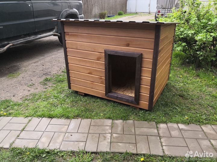 Будка для собаки утепленная