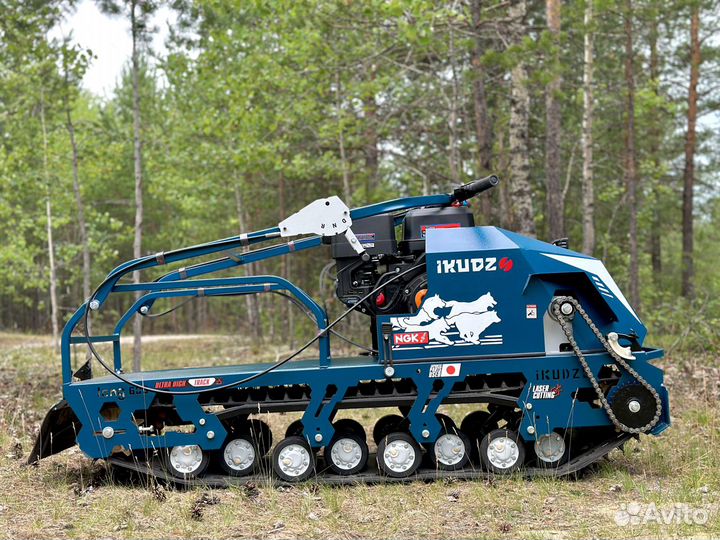 Мотобуксировщик ikudzo-briggs & stratton terrain 1