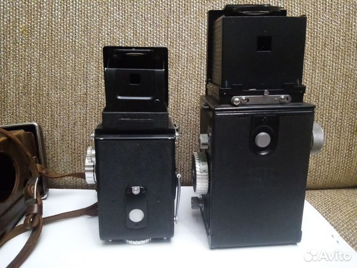TLR Zeiss Ikon Ikoflex II и TLR Primo JR