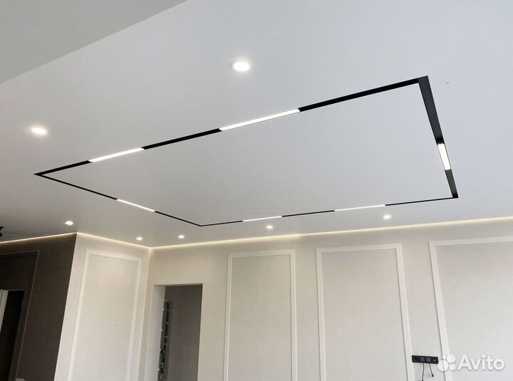 Натяжные потолки / Установка