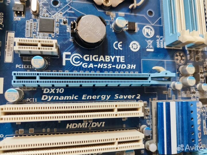 Материнская плата Gigabyte GA-H55-UD3H LGA 1156