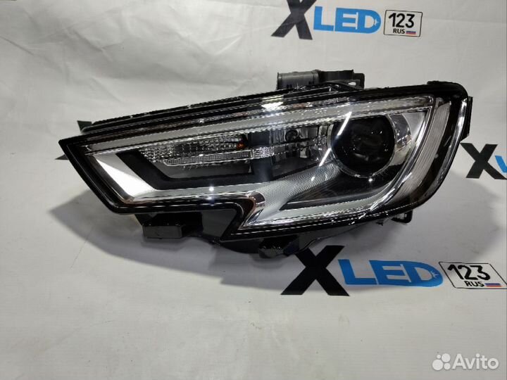 Левая фара A3 8V 2017+ рестайлинг ксенон