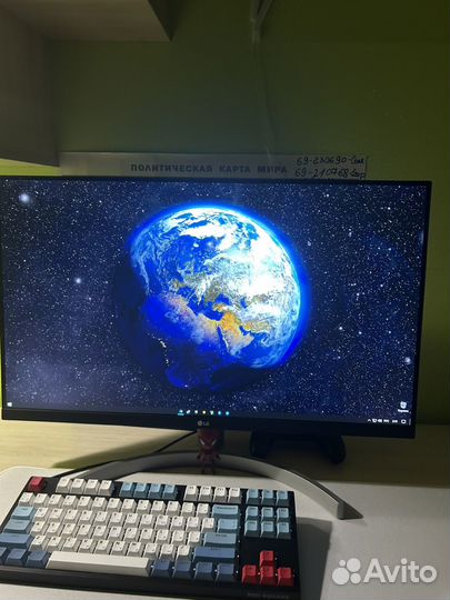 Монитор lg 27 дюмов 75 hz, IPS, (fhd)