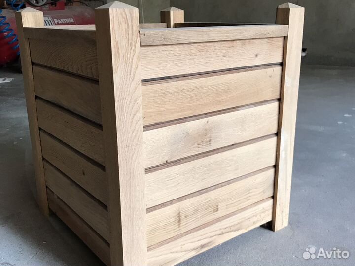 Деревянные кашпо