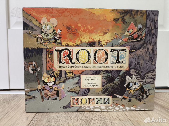 Настольная игра Корни + дополнение Механизмы