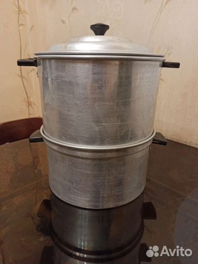 Мантоварка алюминиевая бу