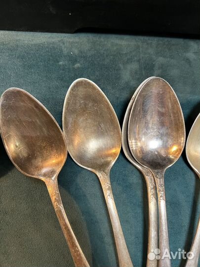 Мельхиоровые ложки СССР