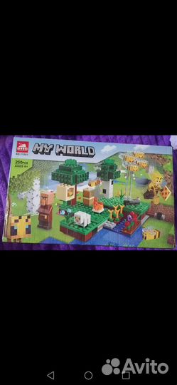 Lego конструктор Minecraft пасека