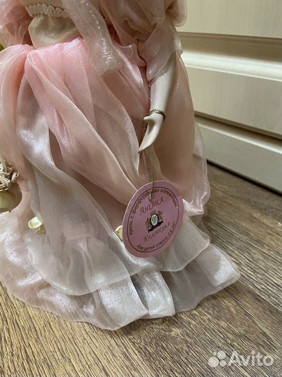 Кукла фарфоровая коллекционная «Лайма» Англия