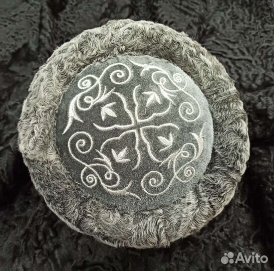 Папаха мусульманская серый каракуль