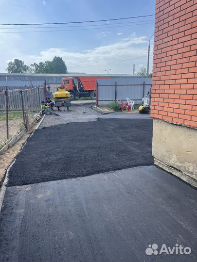 Укладка асфальт и благоустройства