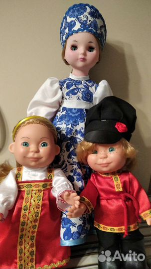 Кукла отечественная в народном костюме