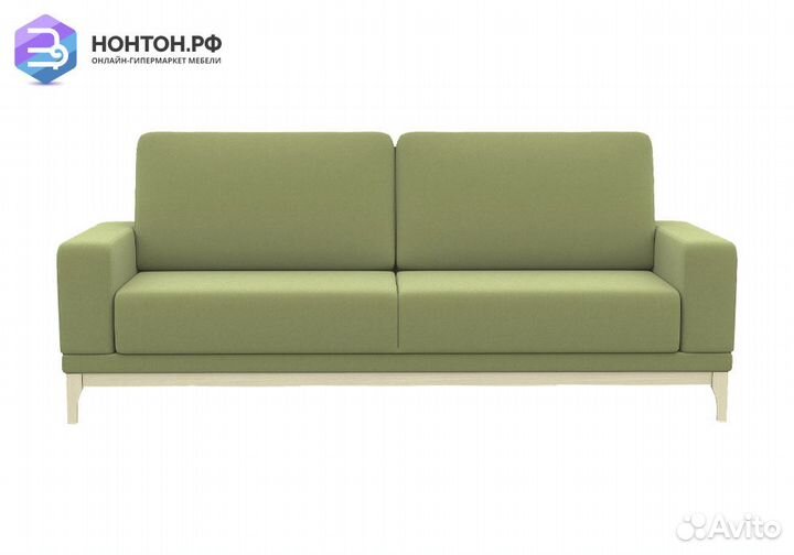 Диван еврокнижка Версаче зелёный