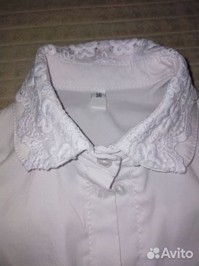 Школьная рубашка блузка