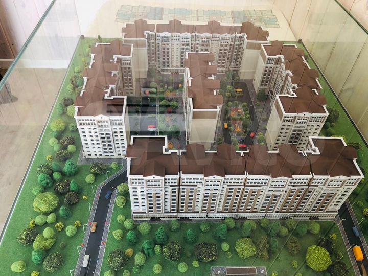 2-к. квартира, 64 м², 6/10 эт.