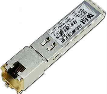 Трансивер 1Gb HP SFP RJ-45 Module