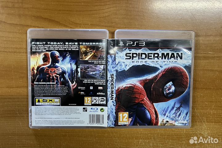 PS3 Spider-Man the Edge of Time (лот 5)