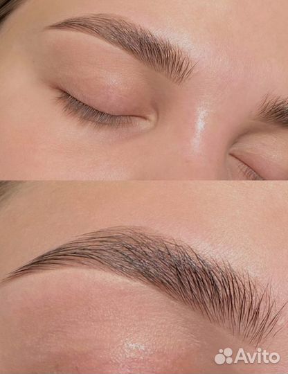 Коррекция и окрашивание бровей