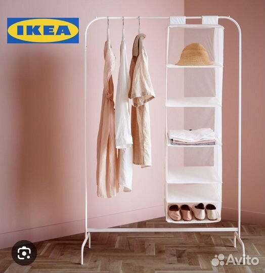 Вешалка IKEA mulig белая